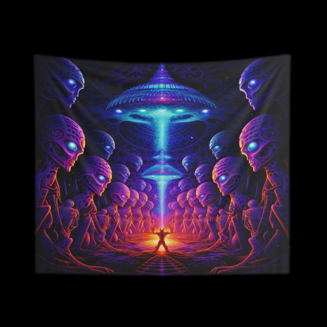 Ceremonial Abduction Tapestry