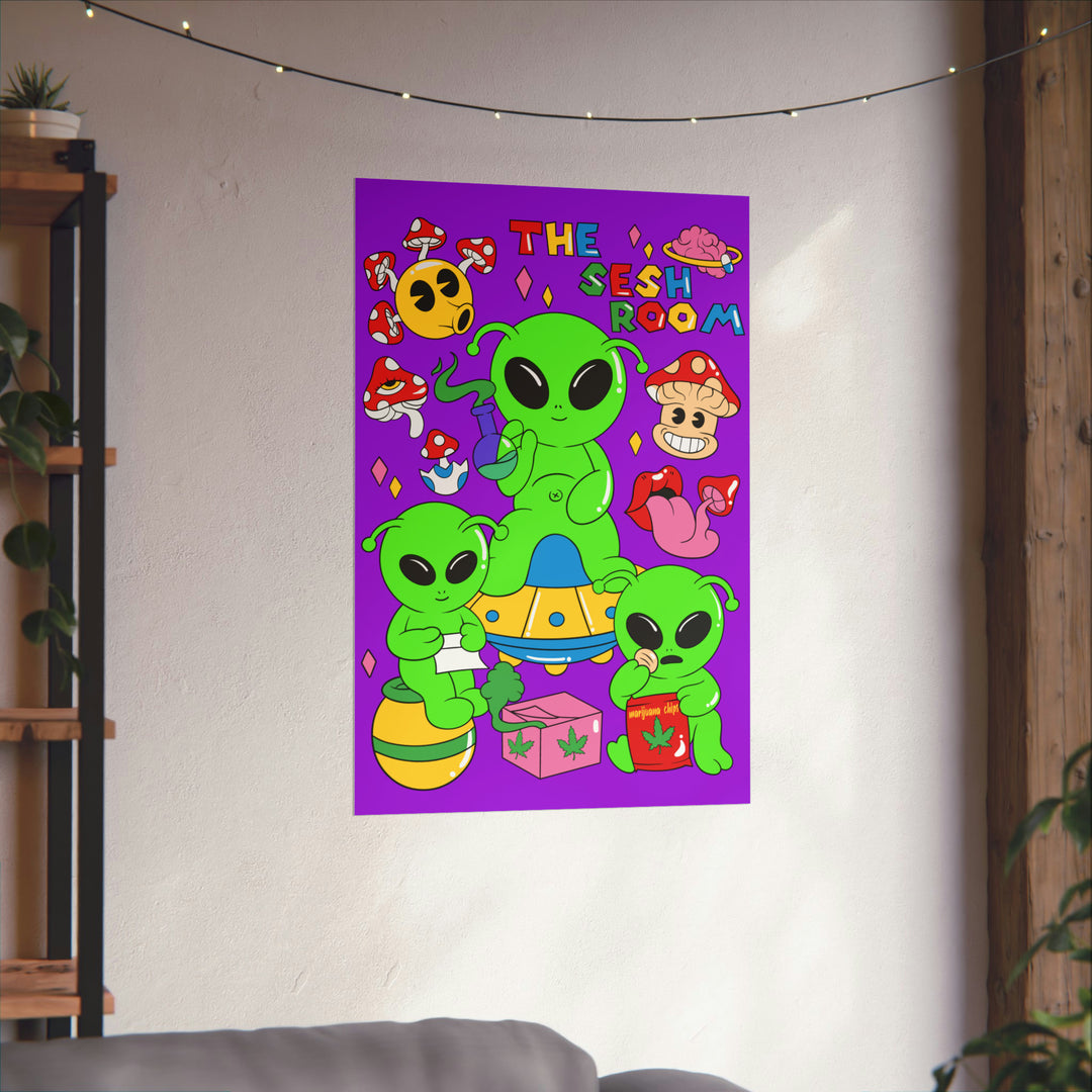 The Sesh Room Poster