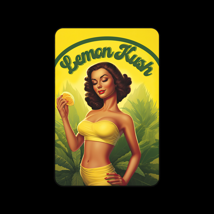 Lemon Kush Desk Mat