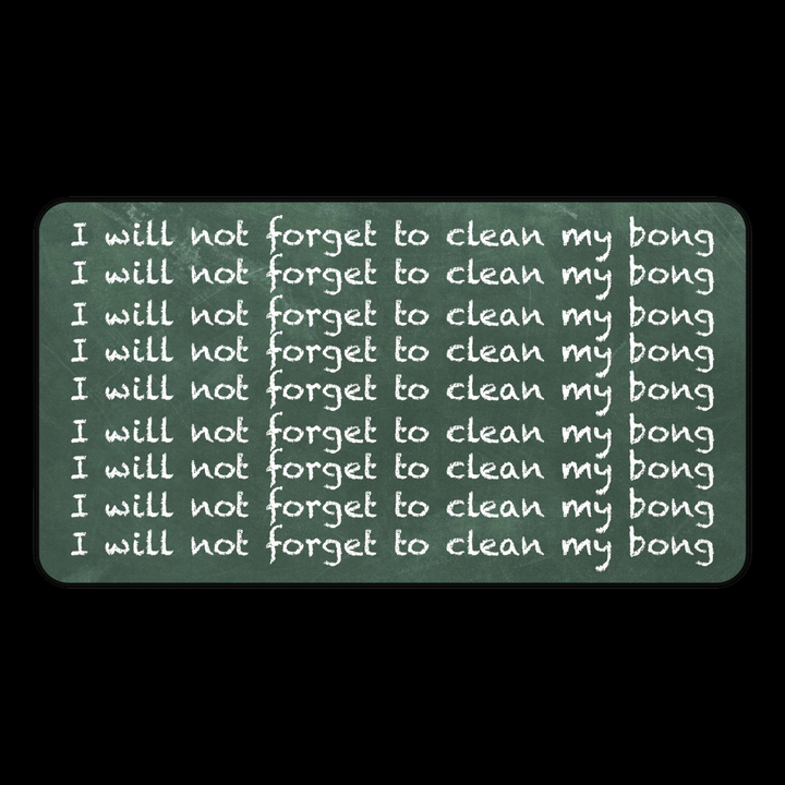 Chalkboard Punishment Desk Mat