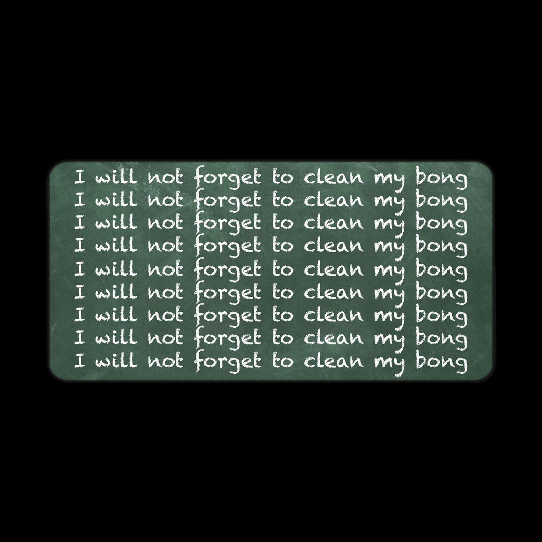 Chalkboard Punishment Desk Mat