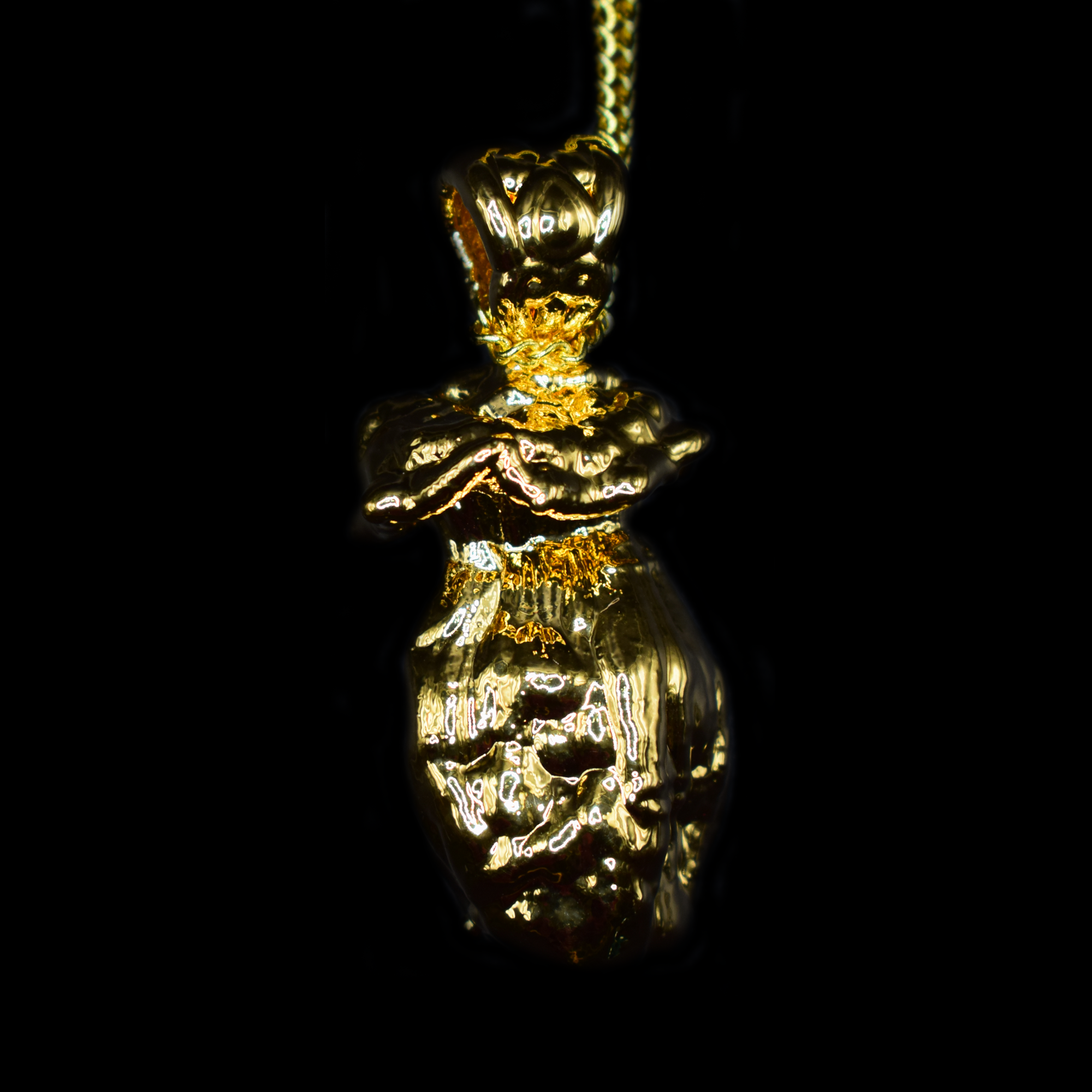 Gold Mushroom Necklace – Cort Jewellery